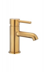 KFA - MOZA stojanková umývadlová batéria, kartáčované zlato + click/clack (5032-815-31)