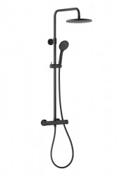 KFA - MOZA termostatický sprchový set, čierna (5736-910-81)