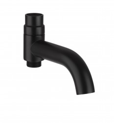 KFA - MOZA vaňová hubica pre sprchový set, čierna (835-670-81)