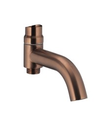 KFA - Odvod vody vaňový Moza pre termostatickú batériu sprchovú s dažďovou hlavicou, brúsené ružové zlato (835-670-34)