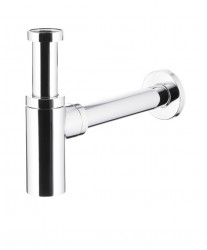 KFA - ROUND umývadlový sifón, chróm (600-003-00)