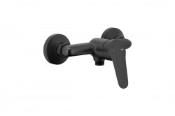 KFA - Sprchová batéria, nástenná, čierna (5416-010-81)