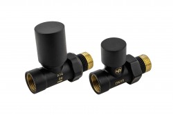 KFA - Súprava radiátorová, jednoduchá Komfort Pro, čierna (758-030-81-BL)