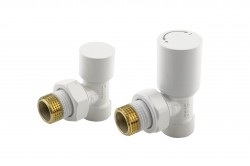 KFA - Súprava radiátorová, rohová Komfort Pro, biela (758-130-44-BL)