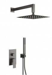 KFA - Súprava sprchová Logon, podomietková, PVD gunmetal sivá (5139-501-61)
