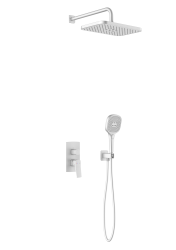 KFA - Súprava sprchová Malaga, podomietková, biela (4529-501-44)