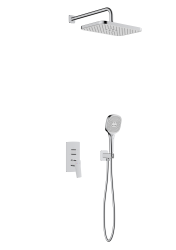 KFA - Súprava sprchová Malaga, podomietková, chróm (4529-501-00)