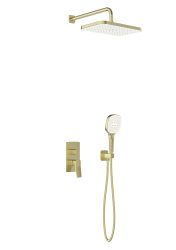 KFA - Súprava sprchová Malaga, podomietková, PVD brúsené zlato (4529-501-31)
