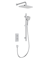 KFA - Súprava sprchová Malaga, termostatická, podomietková s posuvným drážkovým ramenom, chróm (5759-301-00)