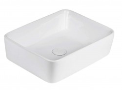 Kielle - Idolio Umývadlo na dosku 48,5x38cm, biela (30624520)