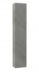 Kielle - Meara Vysoká skrinka závesná, 25x16x130 cm, betón (50226015)