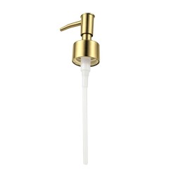 Kielle - Náhradná pumpička dávkovača mydla, brushed gold (90403296)