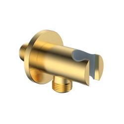 Kielle - Nástenné kolienko s držiakom, brushed gold (20901066)
