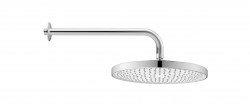 Kielle - Nefia Hlavová sprcha 300, sprchové rameno 350 mm, chróm/biela (20127SE0)