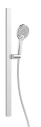 Kielle - Nefia Set sprchovej hlavice EcoSpare, tyče a hadice, chróm (20427SE20E)