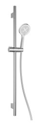 Kielle - Nefia Set sprchovej hlavice EcoSpare, tyče a hadice, chróm (20427SE30E)
