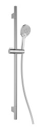 Kielle - Nefia Set sprchovej hlavice EcoSpare, tyče a hadice, chróm (20427SE50E)