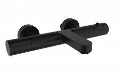 Kielle - Oudee Termostatická vaňová batéria, matná čierna (10602104)