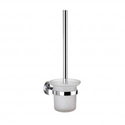 Kielle - Oudee WC kefa nástenná s držiakom, matné sklo/chróm (40502000)