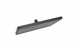 Kielle - Vega Hlavová sprcha, 36x24 cm, matná čierna (20118014)