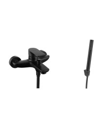 Kielle - Vega Vaňová batéria s príslušenstvom EcoSpare, matná čierna (10318SN34)