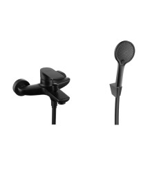 Kielle - Vega Vaňová batéria s príslušenstvom EcoSpare, matná čierna (10318SN54)