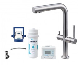 Kielle - Wimeo Drezová batéria vrátane filtrácie, brúsená nerezová (10525SFI165)