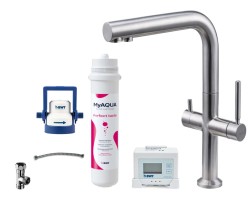 Kielle - Wimeo Drezová batéria vrátane filtrácie, brúsená nerezová (10525SFI185)