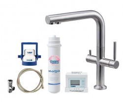 Kielle - Wimeo Drezová batéria vrátane filtrácie, brúsená nerezová (10525SFI85)