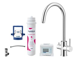 Kielle - Wimeo Drezová batéria vrátane filtrácie, chróm (10525SFI120)