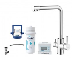 Kielle - Wimeo Drezová batéria vrátane filtrácie, chróm (10525SFI130)