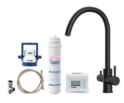 Kielle - Wimeo Drezová batéria vrátane filtrácie, matná čierna (10525SFI24)