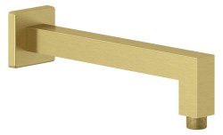 KLUDI - A-Qa Sprchové rameno, 25 cm, kefované zlato (66543N0-00)