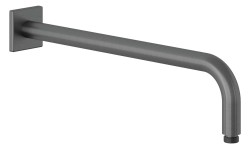 KLUDI - A-Qa Sprchové rameno, 40 cm, brúsený Gunmetal (66534N2-00)