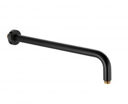 KLUDI - A-Qa Sprchové rameno 40 cm, matná čierna (6651439-00)