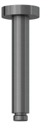 KLUDI - A-Qa Sprchové rameno stropné, 15 cm, brúsený Gunmetal (66515N2-00)