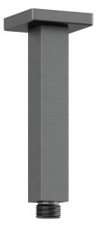 KLUDI - A-Qa Sprchové rameno stropné, 15 cm, brúsený Gunmetal (66545N2-00)