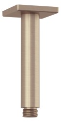 KLUDI - A-Qa Sprchové rameno stropné, 15 cm, kefovaný bronz (66535N1-00)