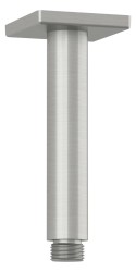 KLUDI - A-Qa Sprchové rameno stropné, 15 cm, kefovaný nikel (66535N5-00)