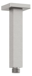 KLUDI - A-Qa Sprchové rameno stropné, 15 cm, kefovaný nikel (66545N5-00)