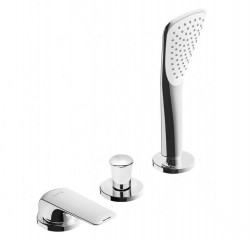 KLUDI - Ameo Batéria na okraj vane, 3-otvorová inštalácia, chróm (414480575)