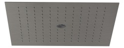 KLUDI - Asana Hlavová sprcha, 44x44 cm, 2 prúdy, brúsený Gunmetal (69420N2-00)
