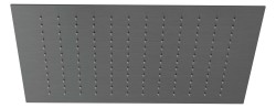KLUDI - Asana Hlavová sprcha, 44x44 cm, brúsený Gunmetal (69410N2-00)