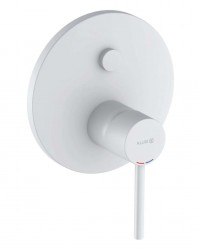 KLUDI - Bozz Batéria pod omietku na 2 spotrebiče, matná biela (386595376)