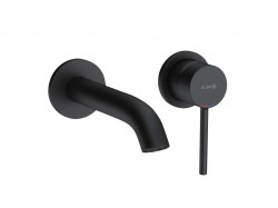 KLUDI - Bozz Umývadlová batéria pod omietku, 2-otvorová inštalácia, čierna mat (382443976)