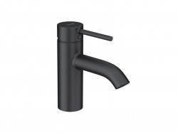 KLUDI - Bozz Umývadlová batéria s výpustom Push-Open, čierna mat (382663976)