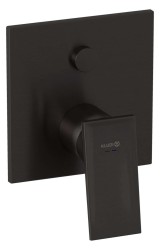 KLUDI - Decus Batéria pod omietku, na 2 spotrebiče, brúsený Gunmetal (54759N275)