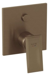 KLUDI - Decus Batéria pod omietku, na 2 spotrebiče, kefovaný bronz (54759N175)