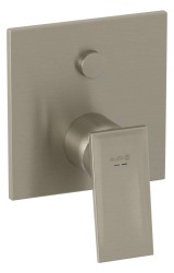 KLUDI - Decus Batéria pod omietku, na 2 spotrebiče, kefovaný nikel (54759N575)