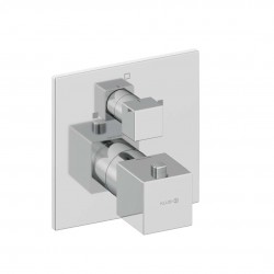 KLUDI - Decus Termostatická batéria pod omietku, na 2 spotrebiče, chróm (548100575)